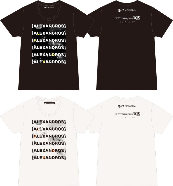 年末フェス限定販売Tシャツ | ［Alexandros］Official Site