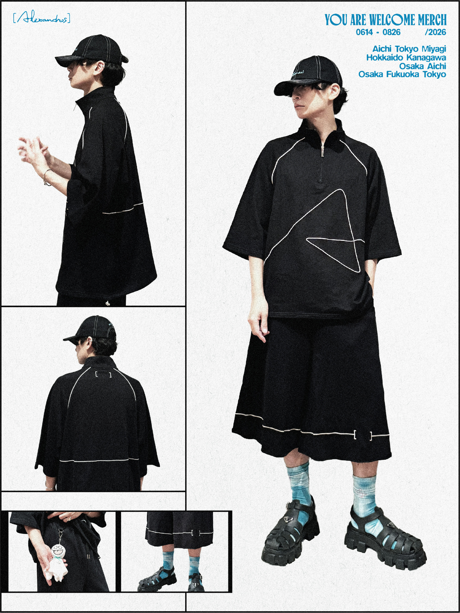Alexandros 限定特製グッズ Alexandros] 「YOU ARE WELOCOME TOUR」グッズ販売に関して