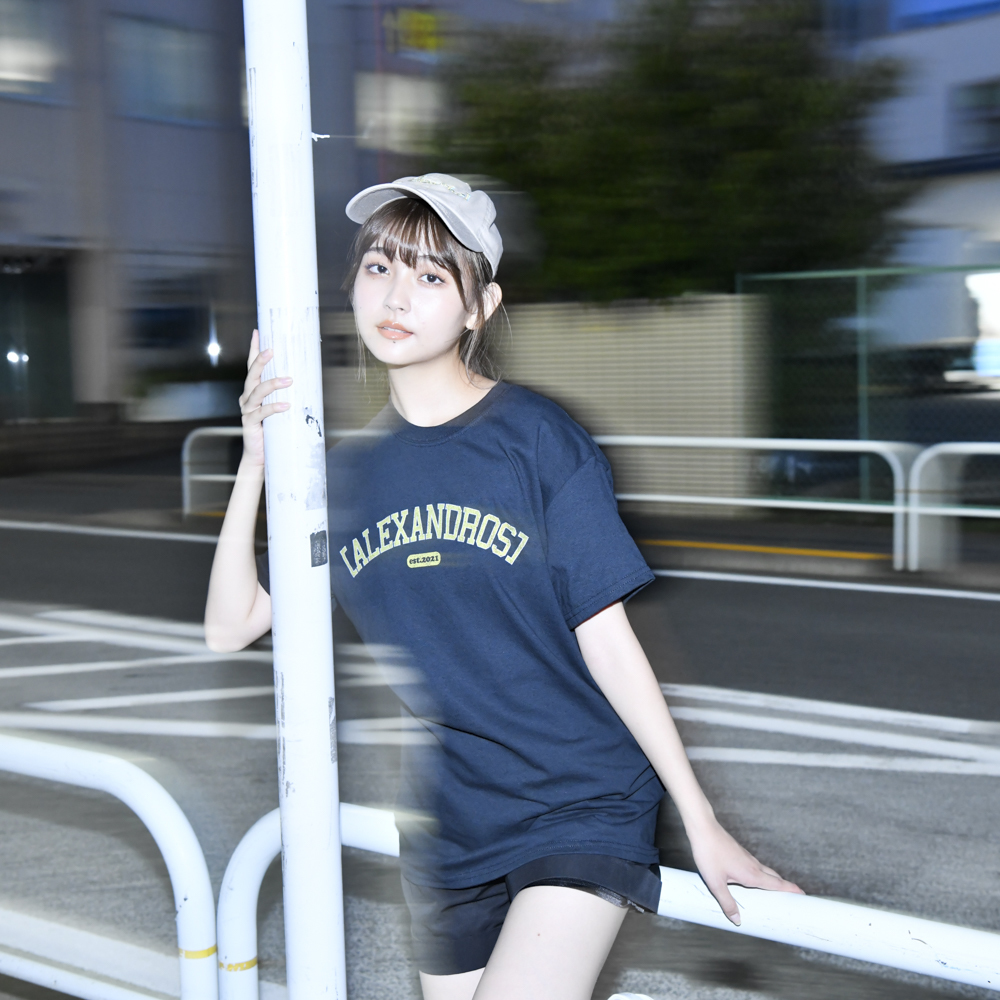 【NEW】Vintage Style T-Shirt(Black×Yellow)