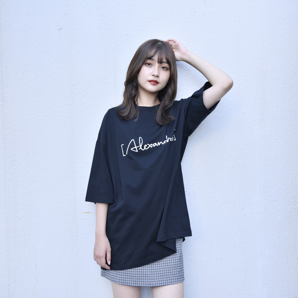 【NEW】Logo Oversized T-Shirt(Black)