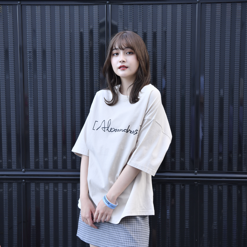 【NEW】Logo Oversized T-Shirt(Sand Beige)