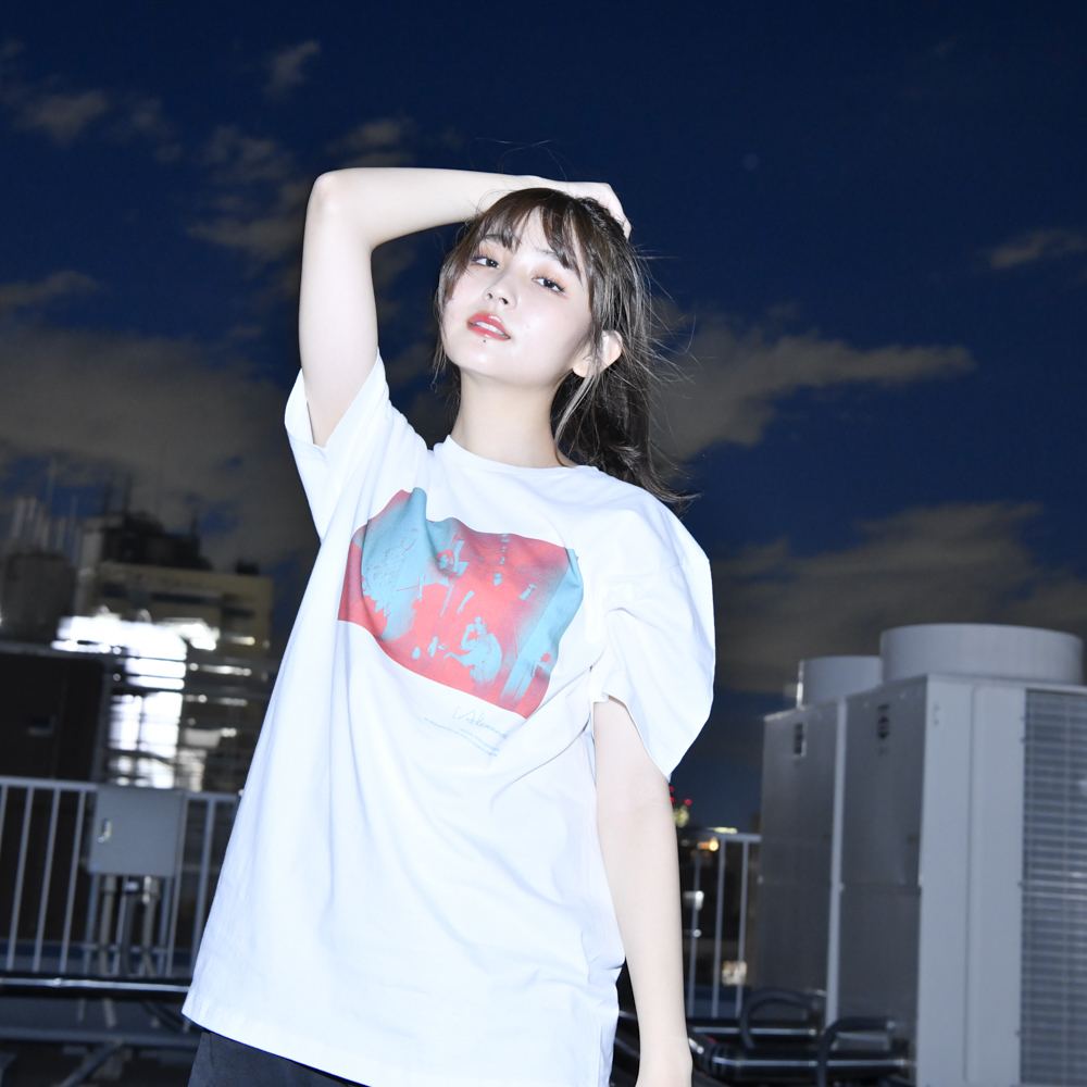 Inverted Photo T-shirt(White)