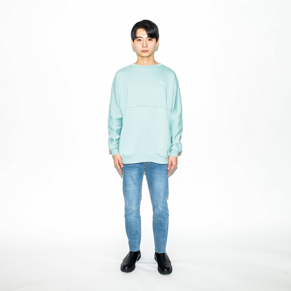 【NEW】Big Logo Sweatshirt(Mint Green)