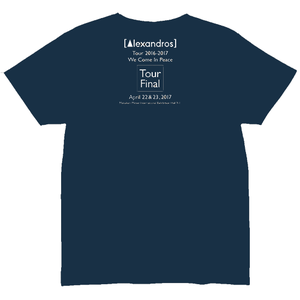 【SPECIAL PRICE】We Come In PeaceツアーファイナルTシャツ（ネイビー）