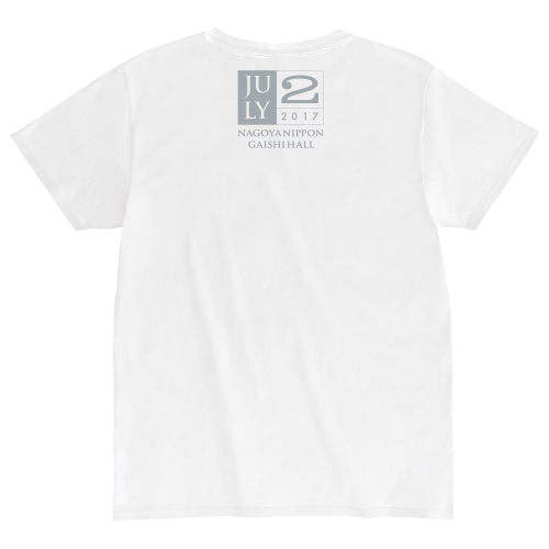 【SPECIAL PRICE】Premium V.I.P. Party2017 logo T-shirt（White）