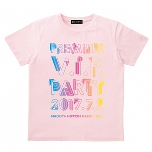 【SPECIAL PRICE】Premium V.I.P. Party2017 T-shirt（Light Pink）