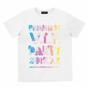 【SPECIAL PRICE】Premium V.I.P. Party2017 T-shirt（White）