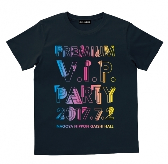 【SPECIAL PRICE】Premium V.I.P. Party2017 T-shirt（Black）