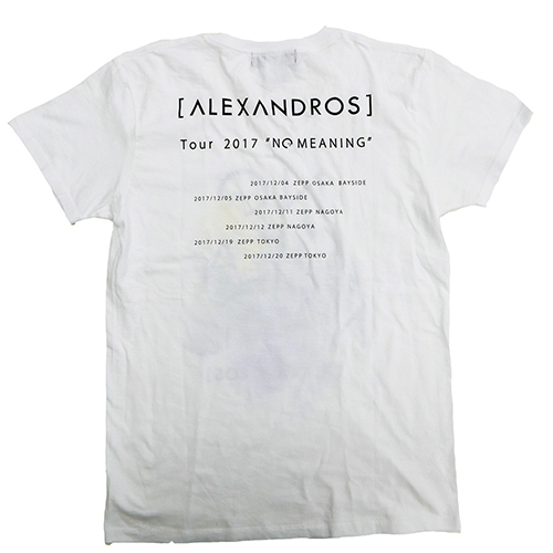 【SPECIAL PRICE】NO MEANING Tour TEE(WHITE)