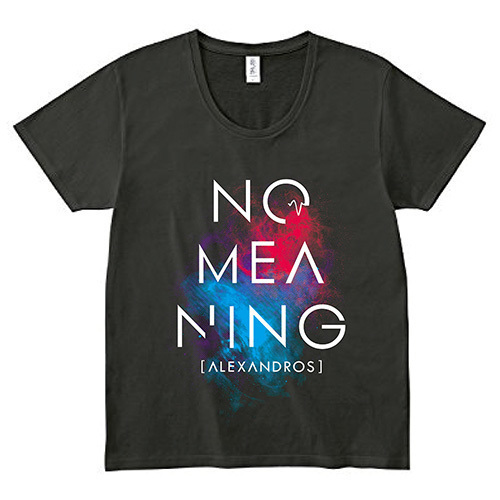 SPECIAL PRICE】NO MEANING Tour TEE(BLACK) | [Alexandros