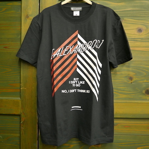 SPECIAL PRICE】2018 SPRING Tシャツ(BLACK) | [Alexandros 