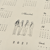【SPECIAL PRICE】Fabric Poster Calender