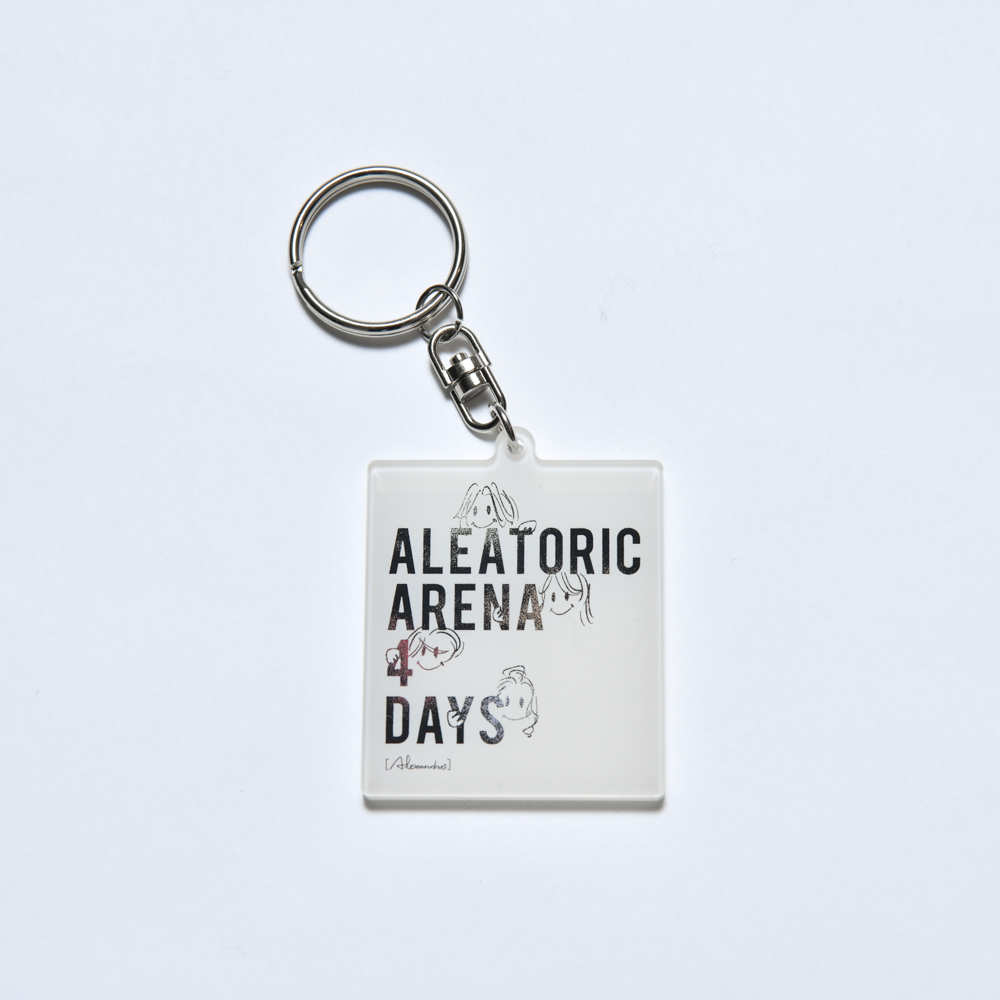 【SPECIAL PRICE】ALEATORIC ARENA 4 DAYS Acrylic Keychain(2色)