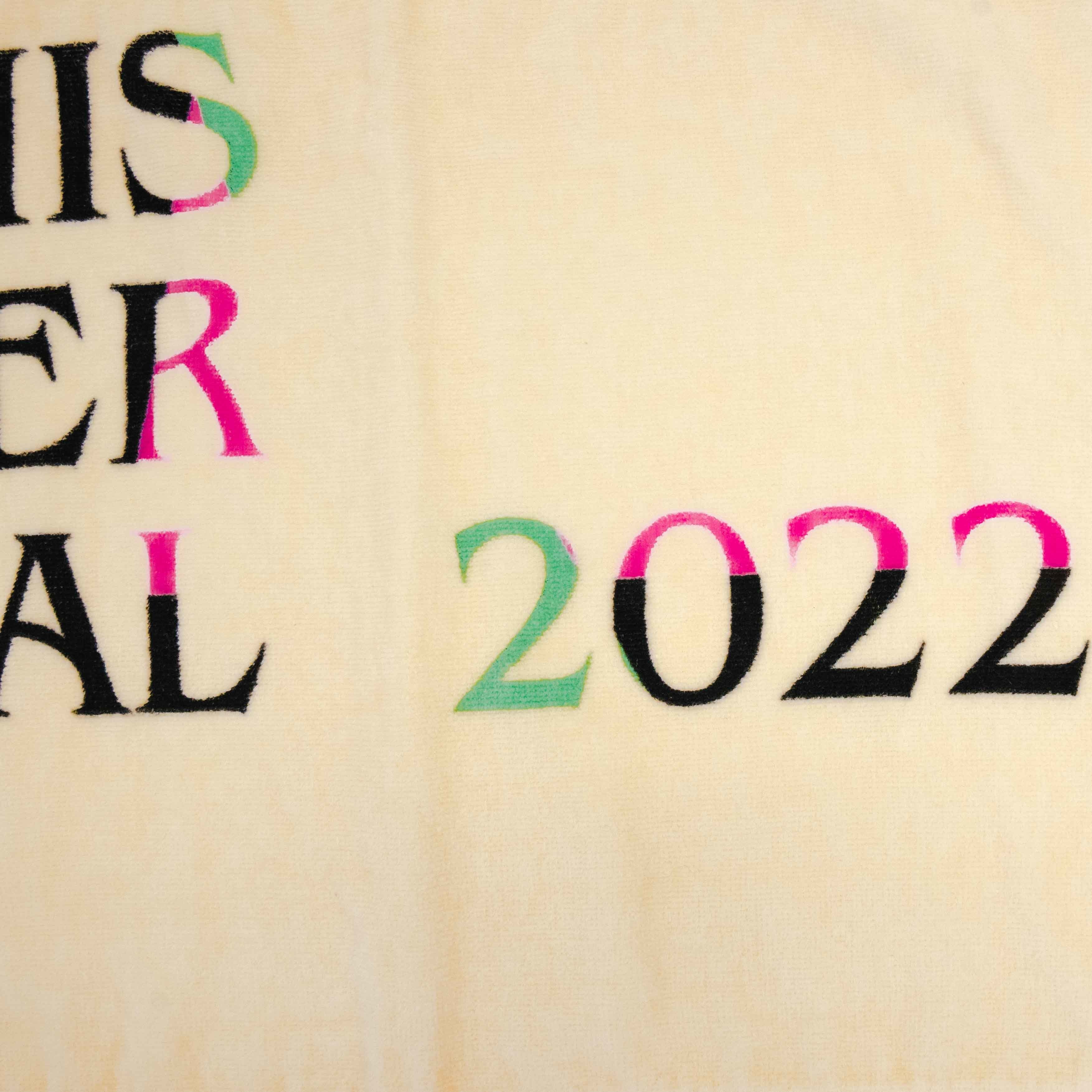 THIS SUMMER FESTIVAL 2022 Logo Towel