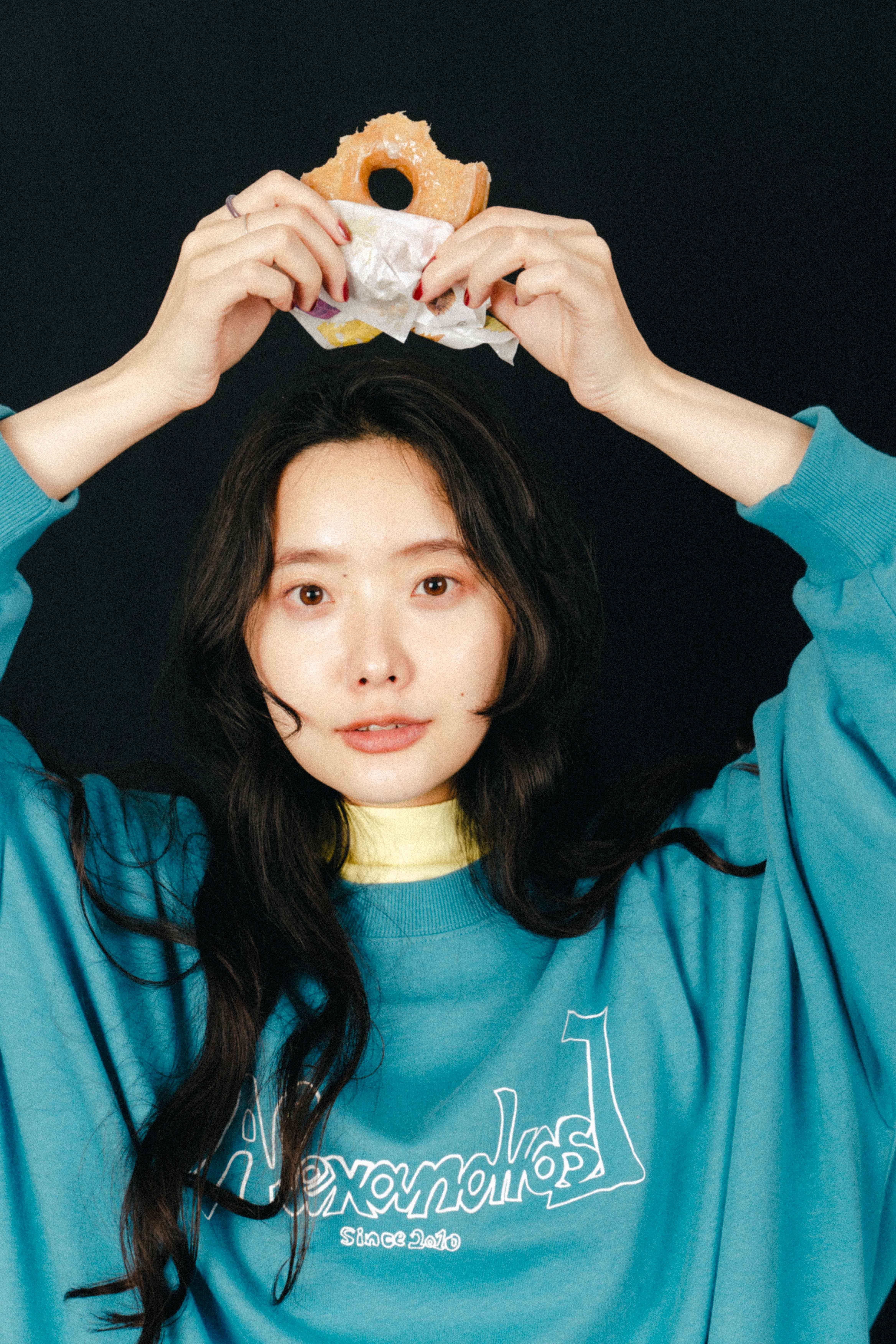 2022 Handwritten Logo Sweat (Blue)..会場販売価格 6500円