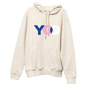 Yoo Logo Hoodie (Off White)