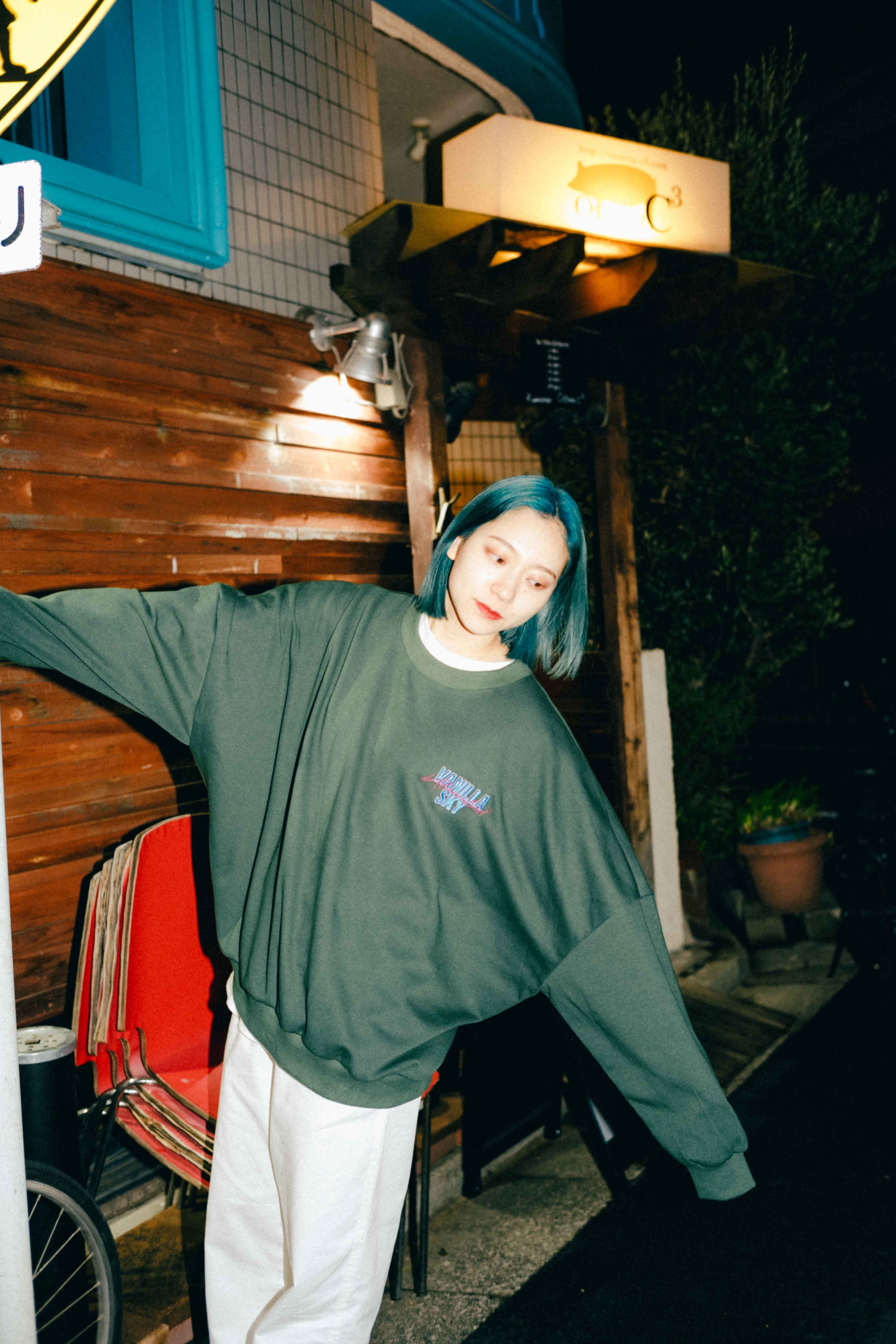 ・VANILLA SKY Sweat(Green)..会場販売価格:6.500円