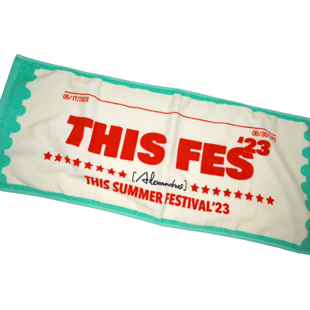 THIS SUMMER FESTIVAL TOUR '23 Face Towel（2coler）