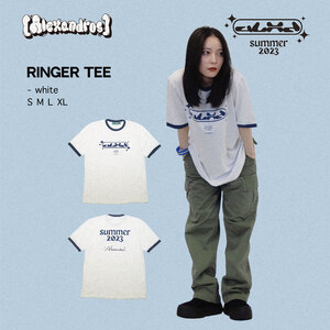 RINGER TEE（White）..会場販売価格:4,000円