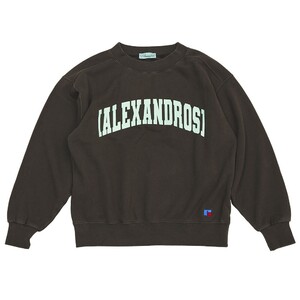 [Alexandros] × RUSSELL ATHLETIC Sweatshirt（Black）