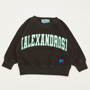 [Alexandros] × RUSSELL ATHLETIC Kids sweatshirt (110size)（4colors）