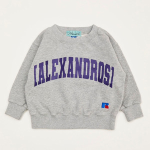 [Alexandros] × RUSSELL ATHLETIC Kids sweatshirt (110size)（4colors）