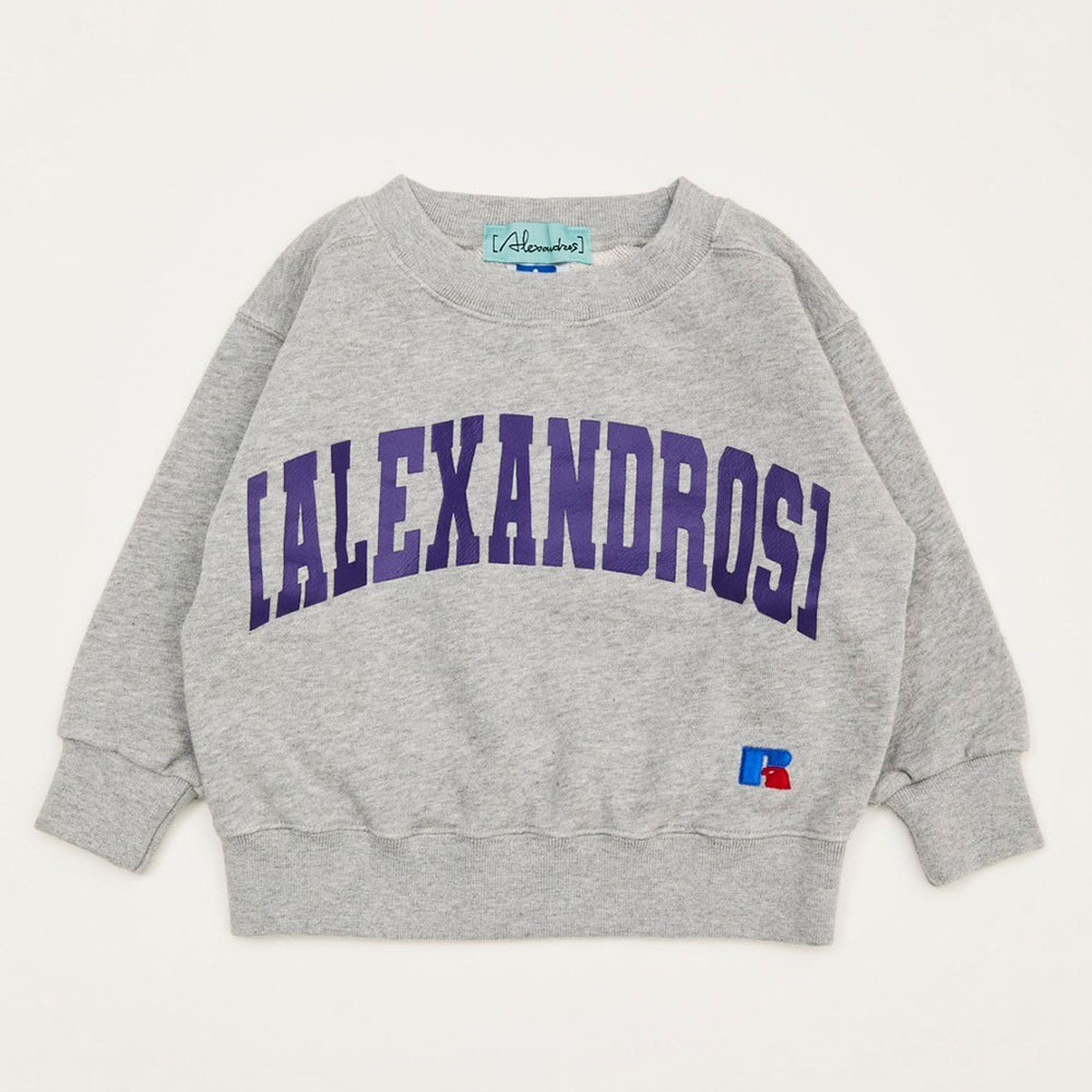 [Alexandros] × RUSSELL ATHLETIC Kids sweatshirt (90size)（4colors）