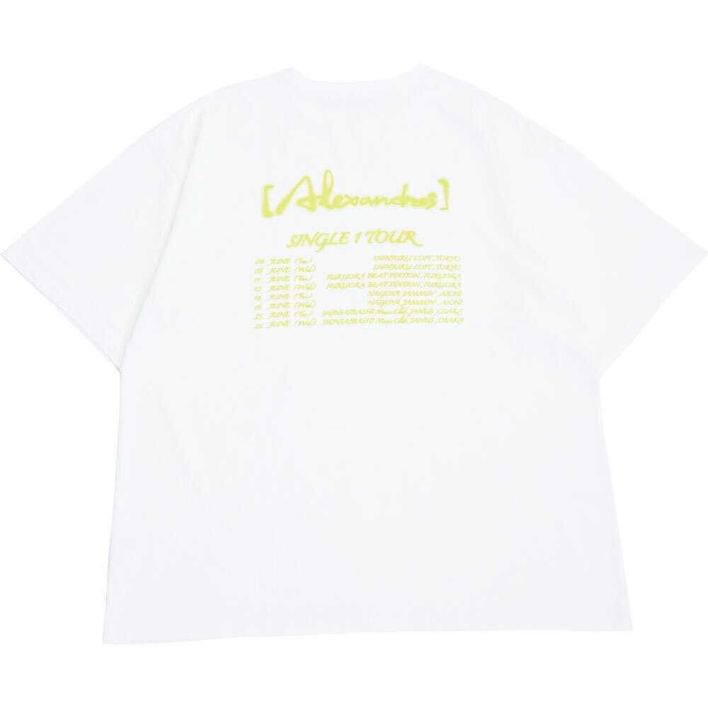 SINGLE 1 TOUR Tee（White）