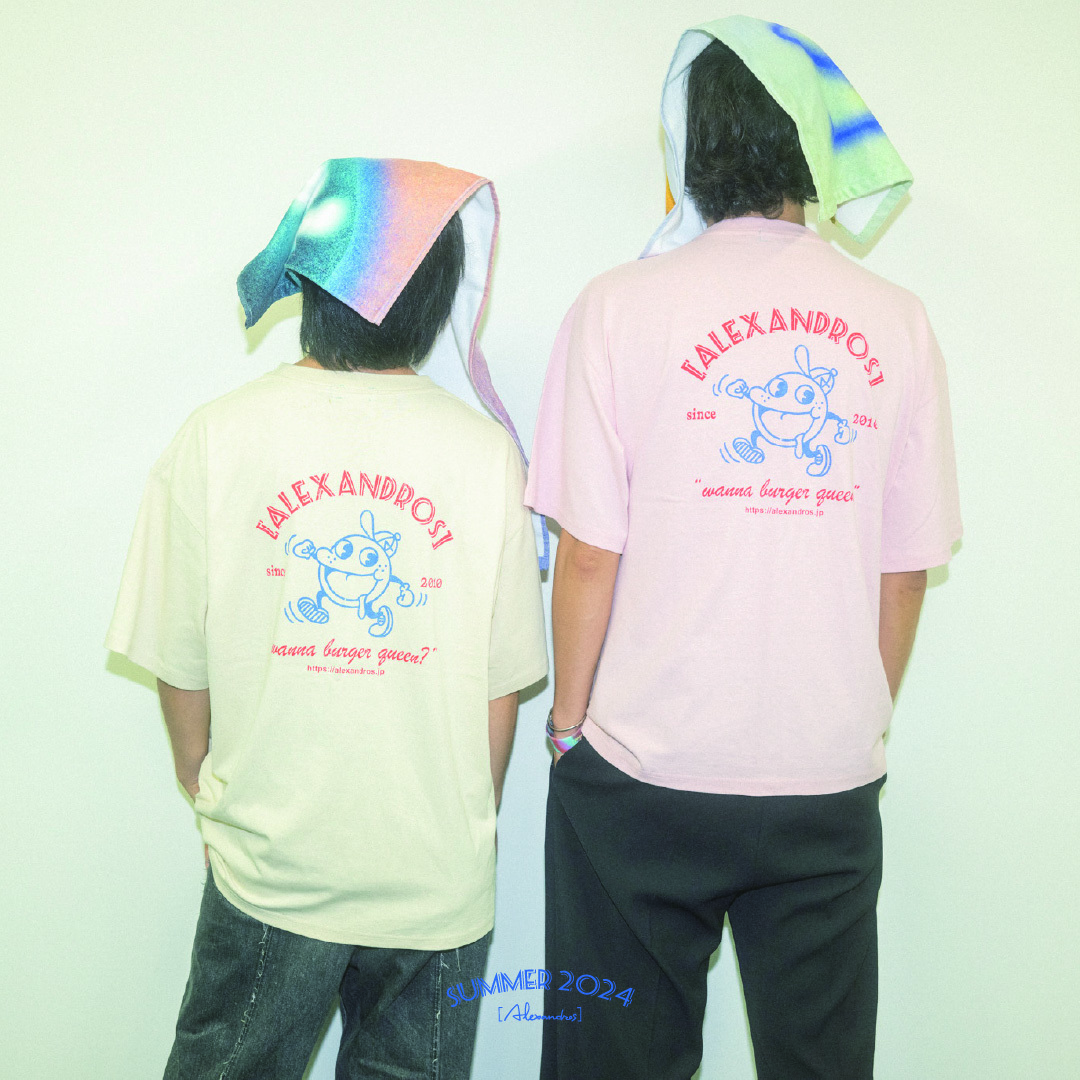 BURGER QUEEN TEE（Pink）..会場販売価格:3,800円