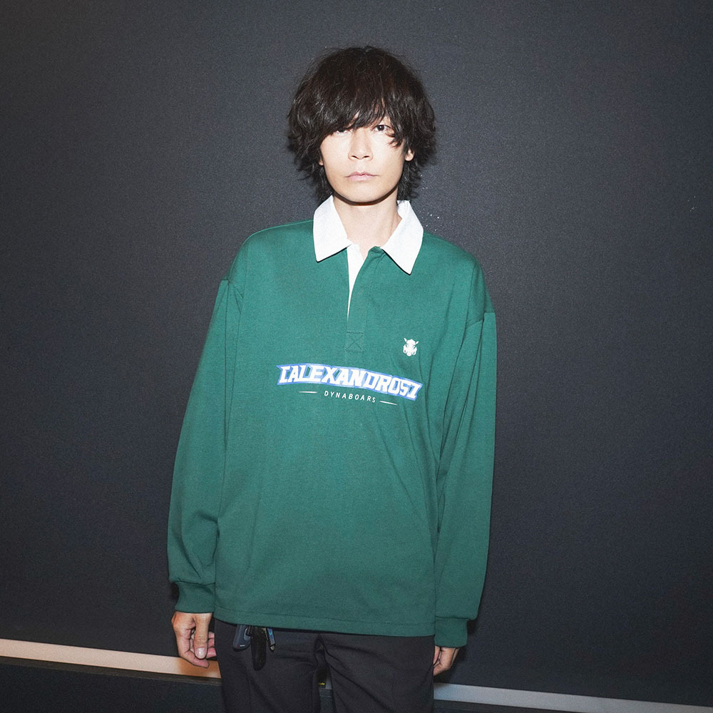 [Alexandros] x DYNABOARS COLLAB RUGGER SHIRT..会場販売価格:9,800円