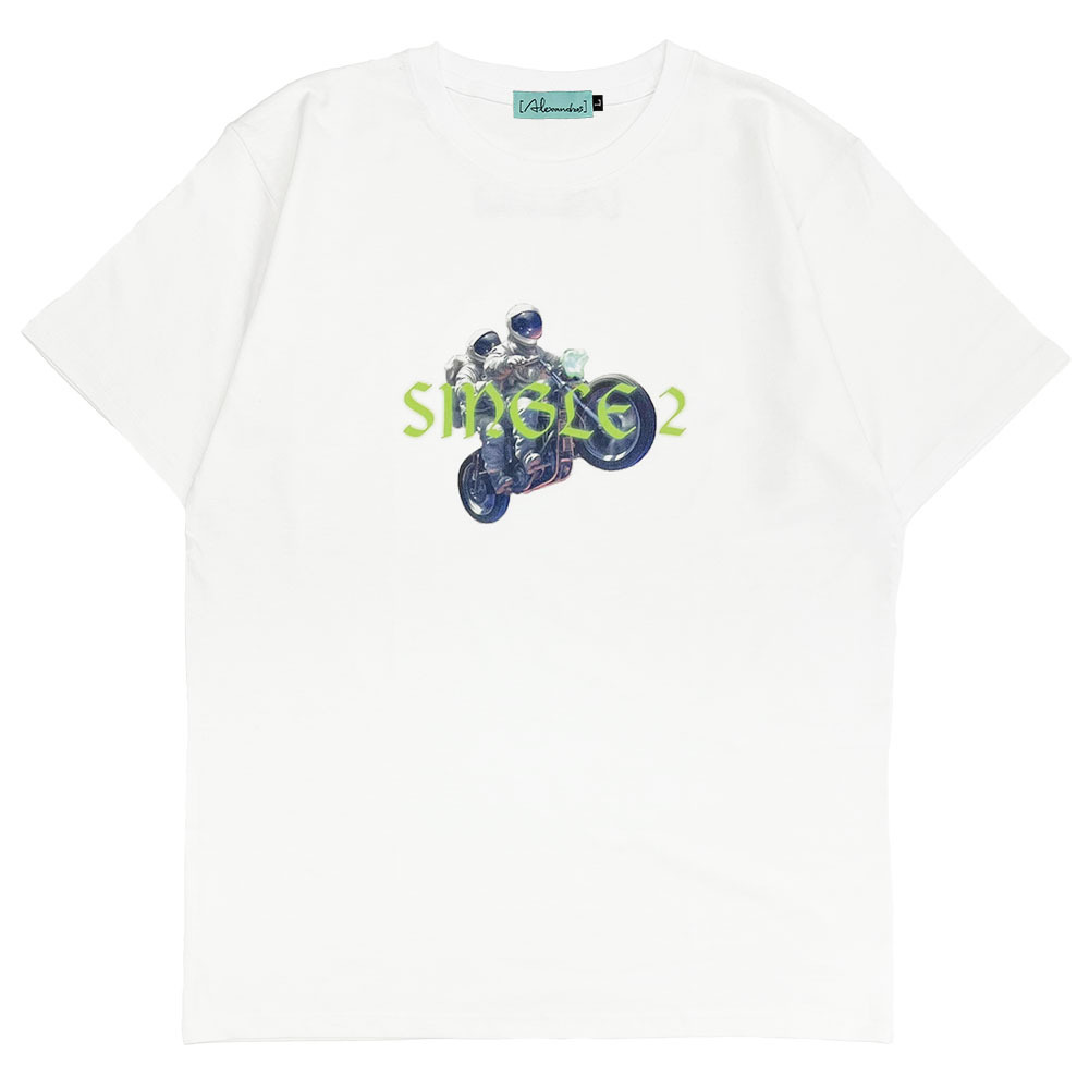 SINGLE 2 TEE (WHITE)..会場販売価格:4,200円