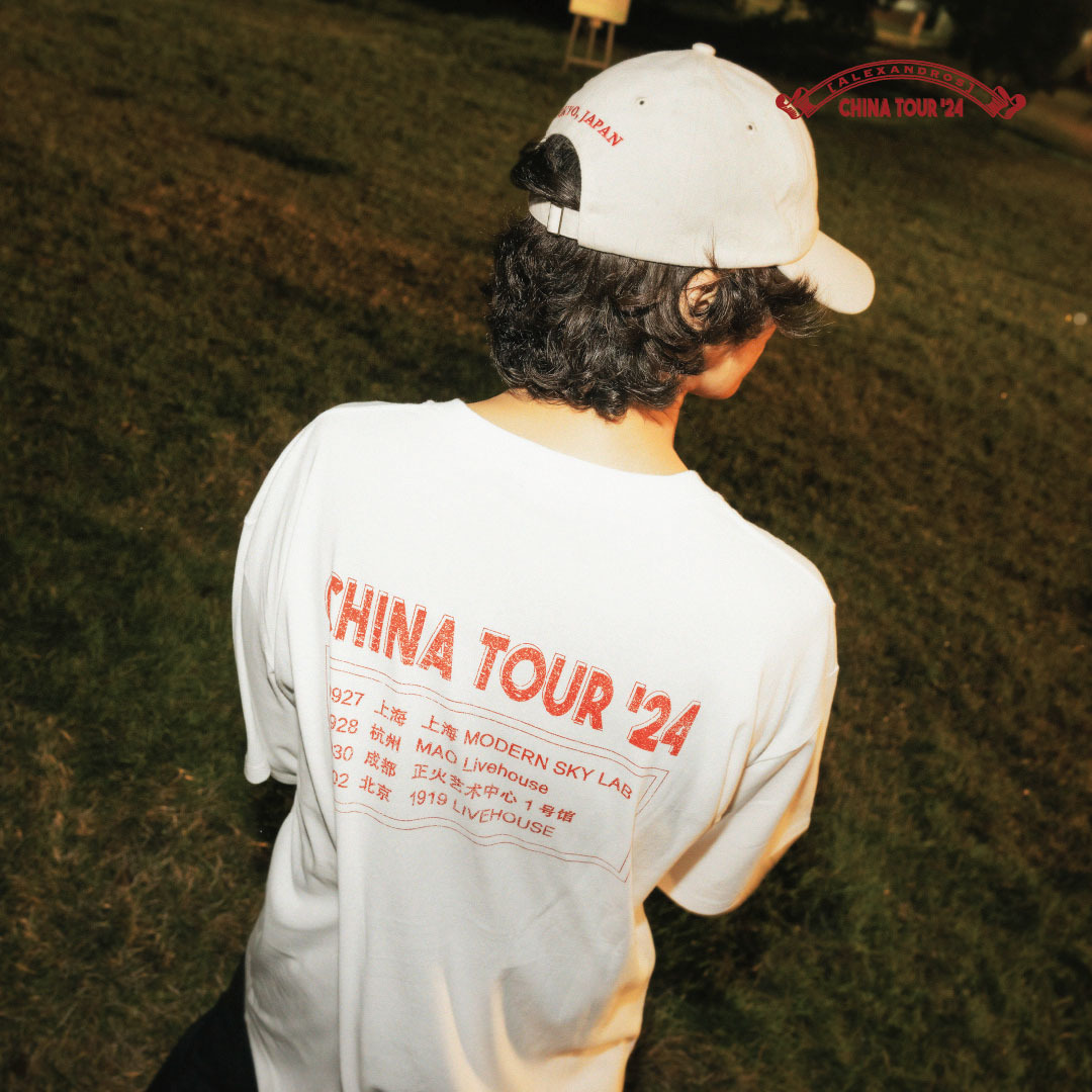 CHINA TOUR '24 TEE..会場販売価格:CNY 240