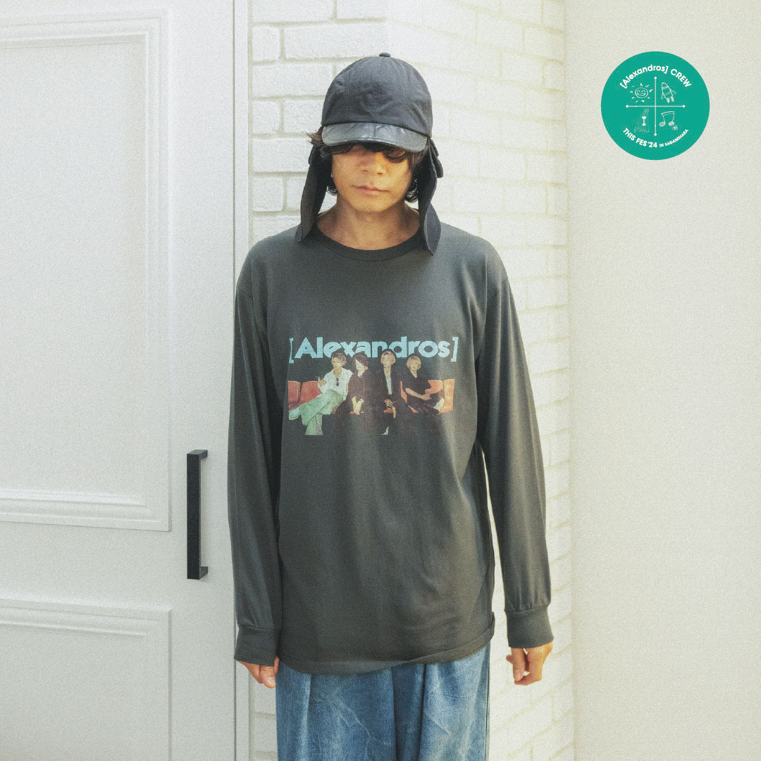 【お1人様1点限り】 Alexandros]ファンクラブ会員限定】[Alexandros]CREW LONG TEE ミュージシャン