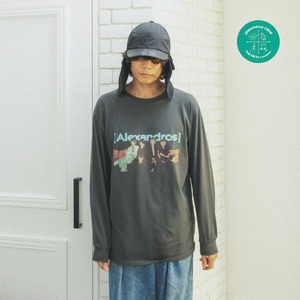 【[Alexandros]ファンクラブ会員限定】[Alexandros]CREW LONG TEE（BLACK）..会場販売価格:5,500円