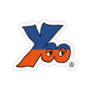 Yoo Logo Sticker(NAVY x RED) ..会場販売価格:300円  