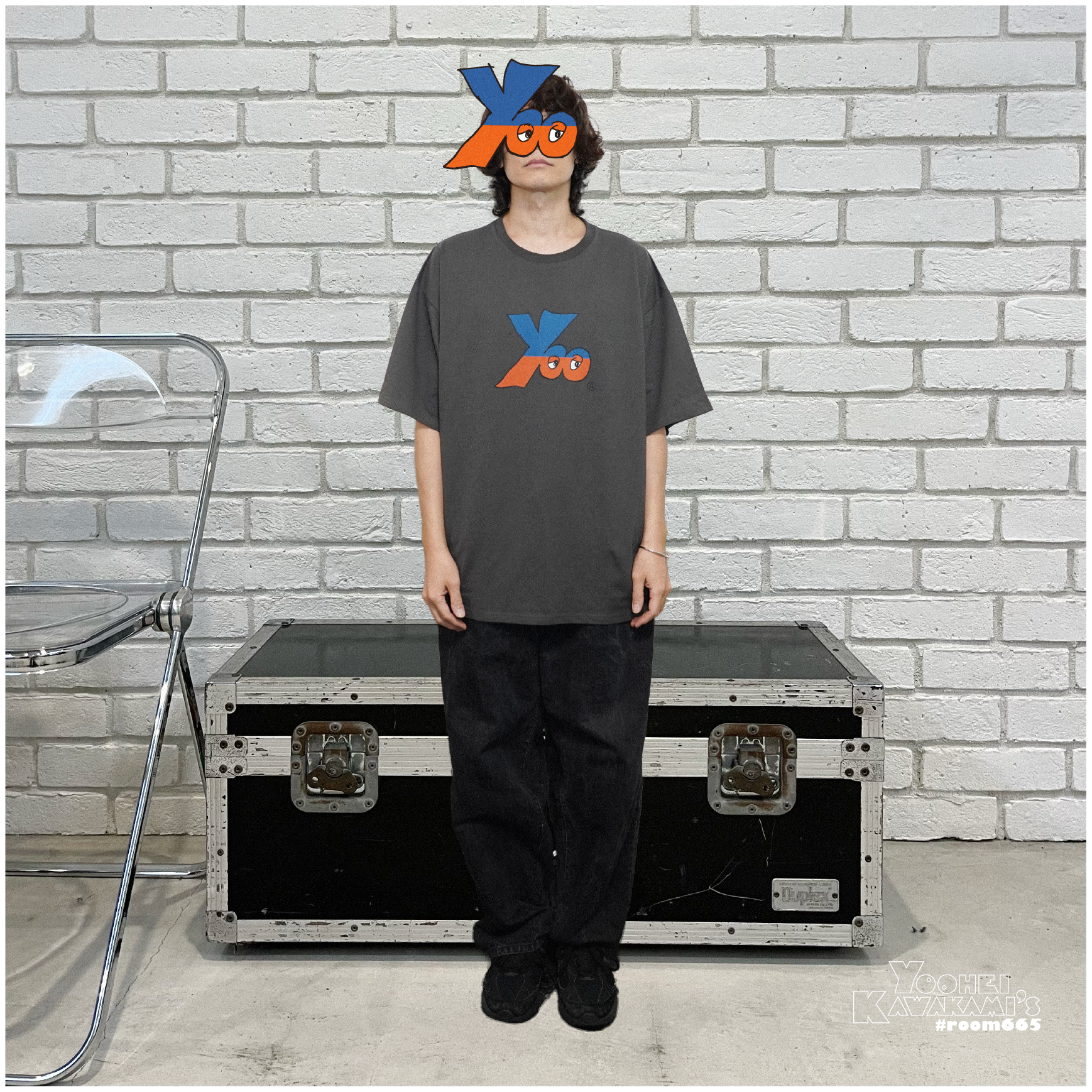 Yoo LOGO TEE（BLACK） | [Alexandros] | ［Alexandros］Official Site