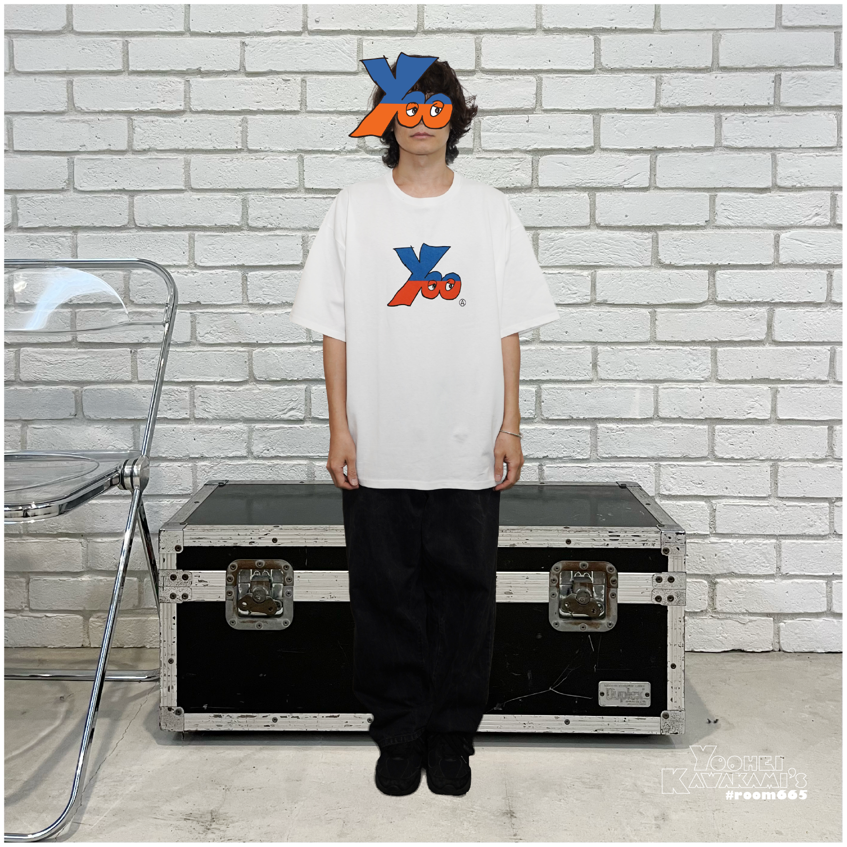 Yoo LOGO TEE（WHITE）..会場販売価格:3,800円  