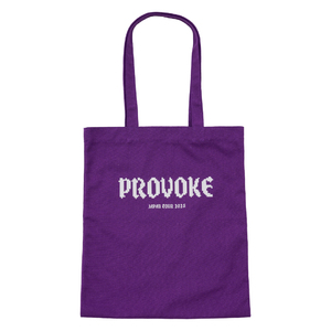 "PROVOKE" TOTE BAG (2color)..会場販売価格:2,500円   　