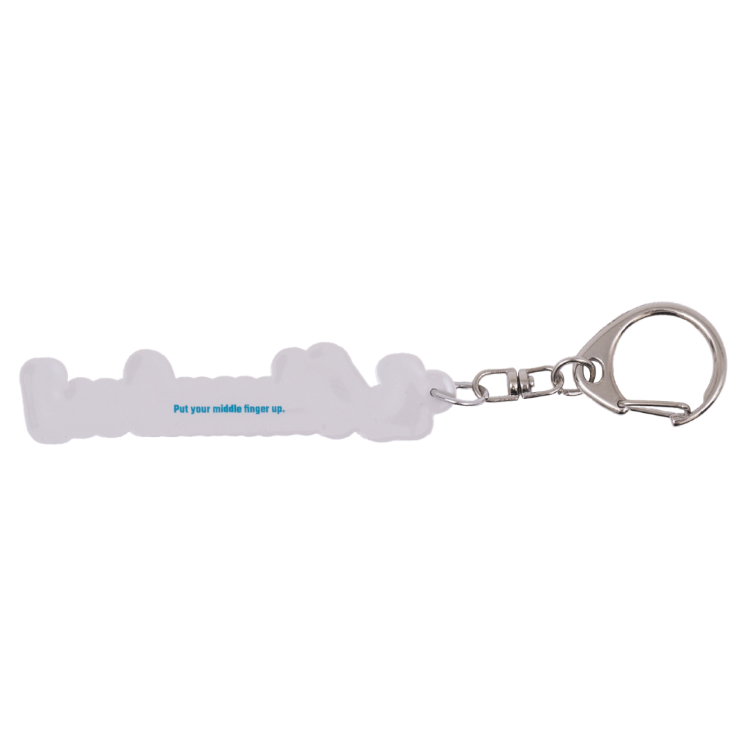 "PROVOKE" RUBBER KEYCHAIN (2color) ..会場販売価格:1,000円
