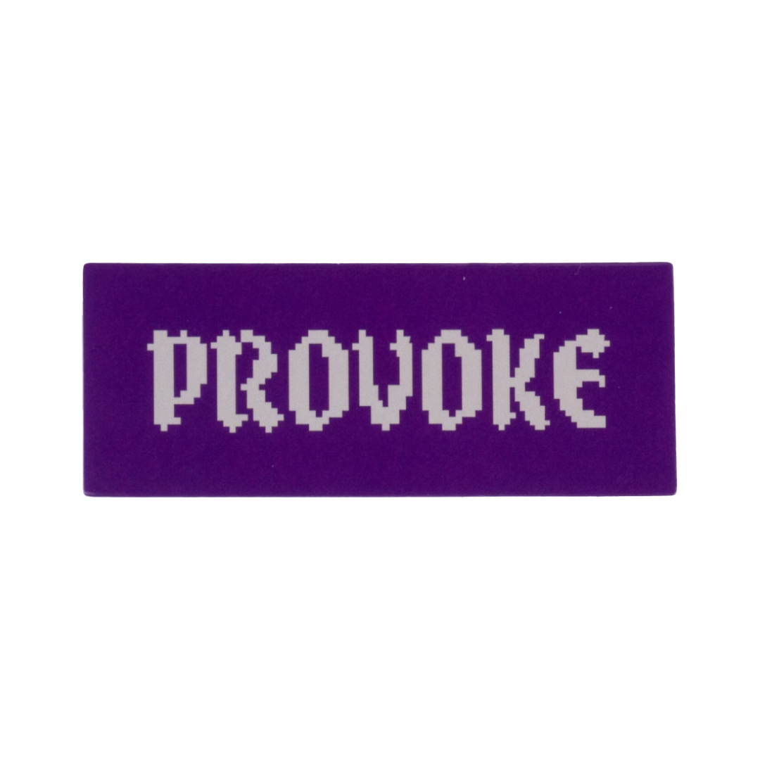 "PROVOKE" STICKER SET..会場販売価格:700円
