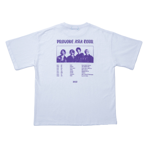 "PROVOKE" ASIA TOUR TEE (White)..会場販売価格:※各国によって異なります