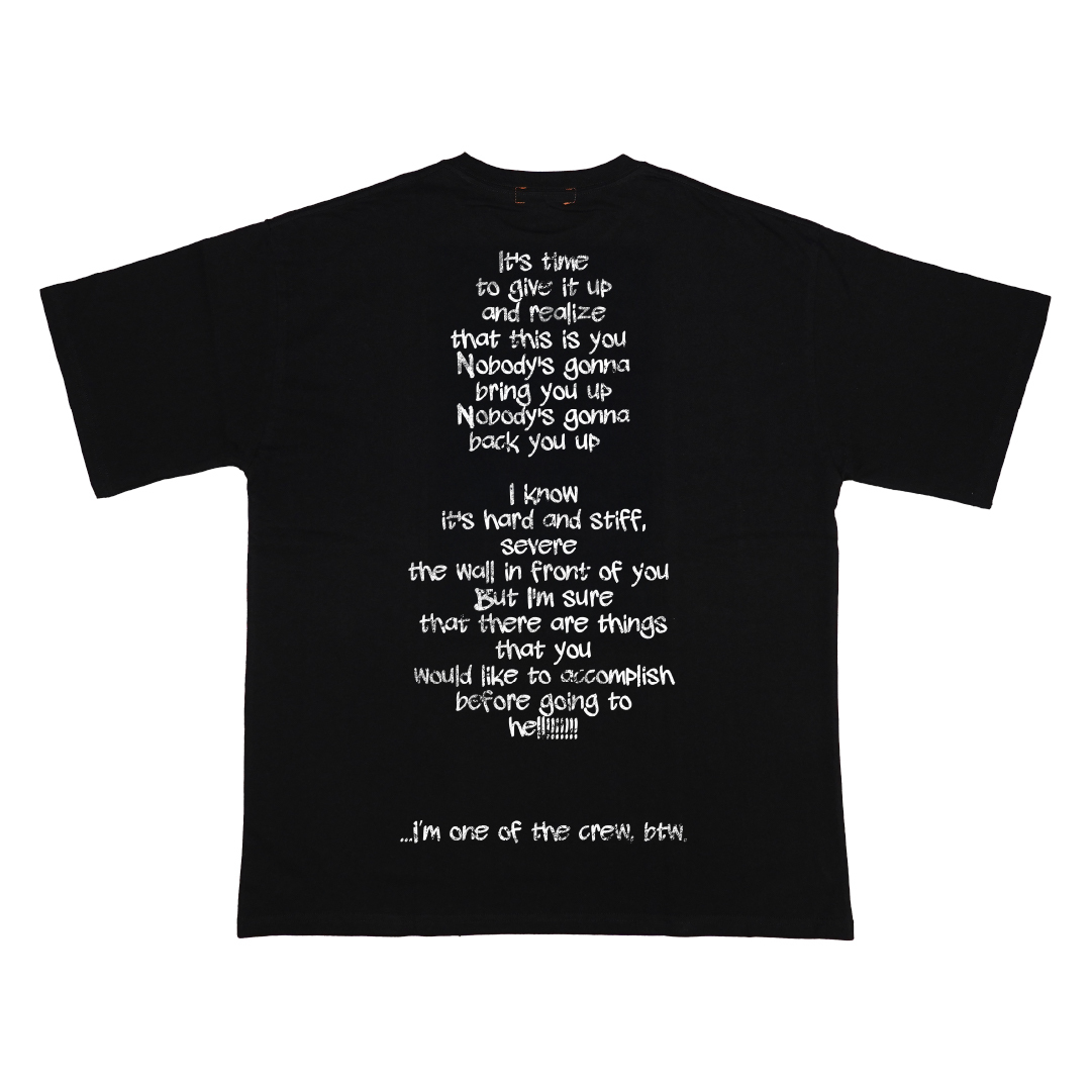 【[Alexandros]ファンクラブ会員限定】[Alexandros]CREW TEE'25（BLACK）..会場販売価格4,500円