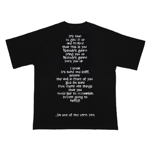 【[Alexandros]ファンクラブ会員限定】[Alexandros]CREW TEE'25（BLACK）..会場販売価格4,500円