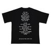 【[Alexandros]ファンクラブ会員限定】[Alexandros]CREW TEE'25（BLACK）..会場販売価格4,500円