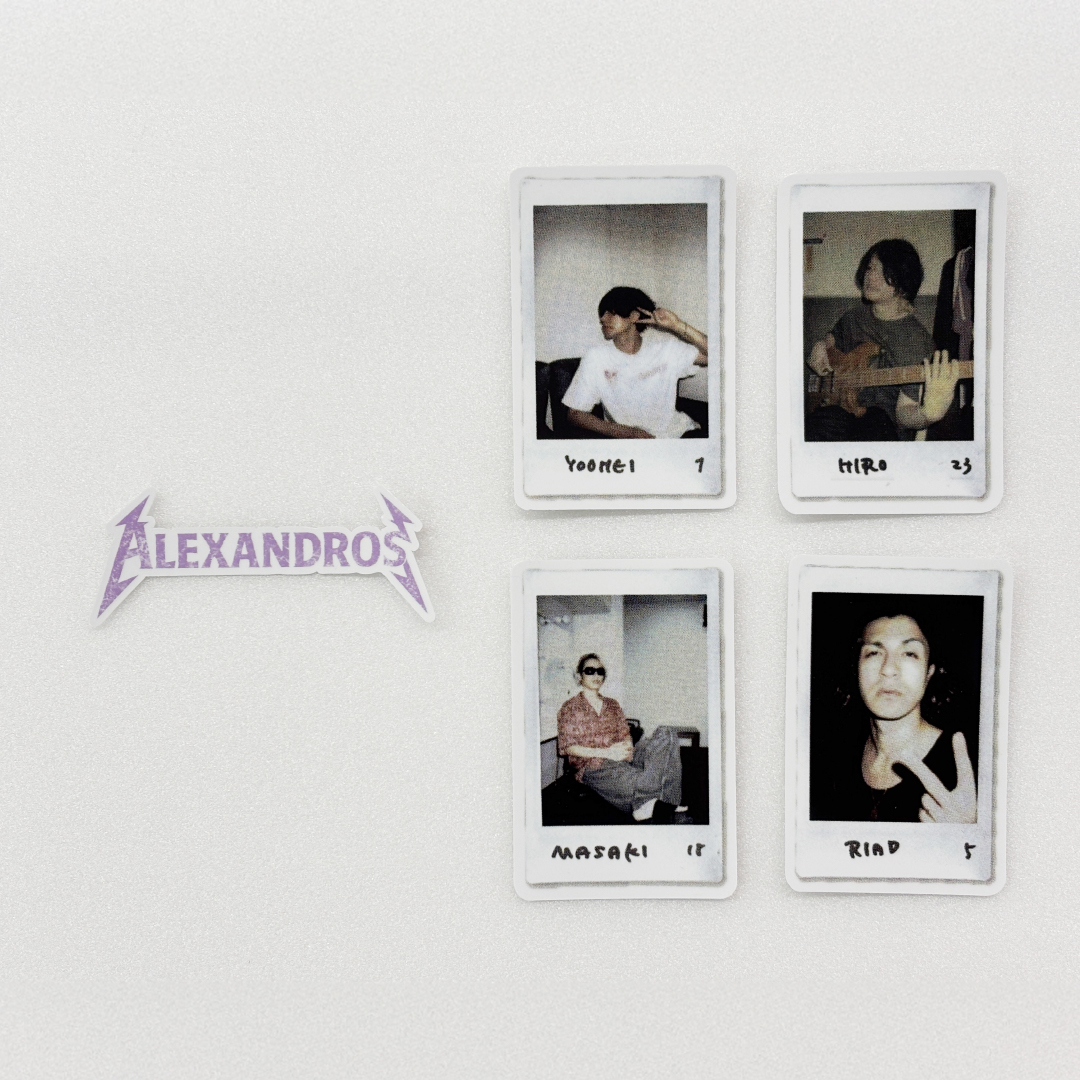 【[Alexandros]ファンクラブ会員限定】[Alexandros]CREW STICKER SET'25 会場販売価格..1,000円
