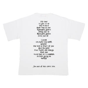 【[Alexandros]ファンクラブ会員限定】[Alexandros]CREW TEE'25（WHITE）..会場販売価格4,500円