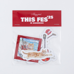 白井眞輝監修 クッキー缶フレイクシール Illustration by 高原美和