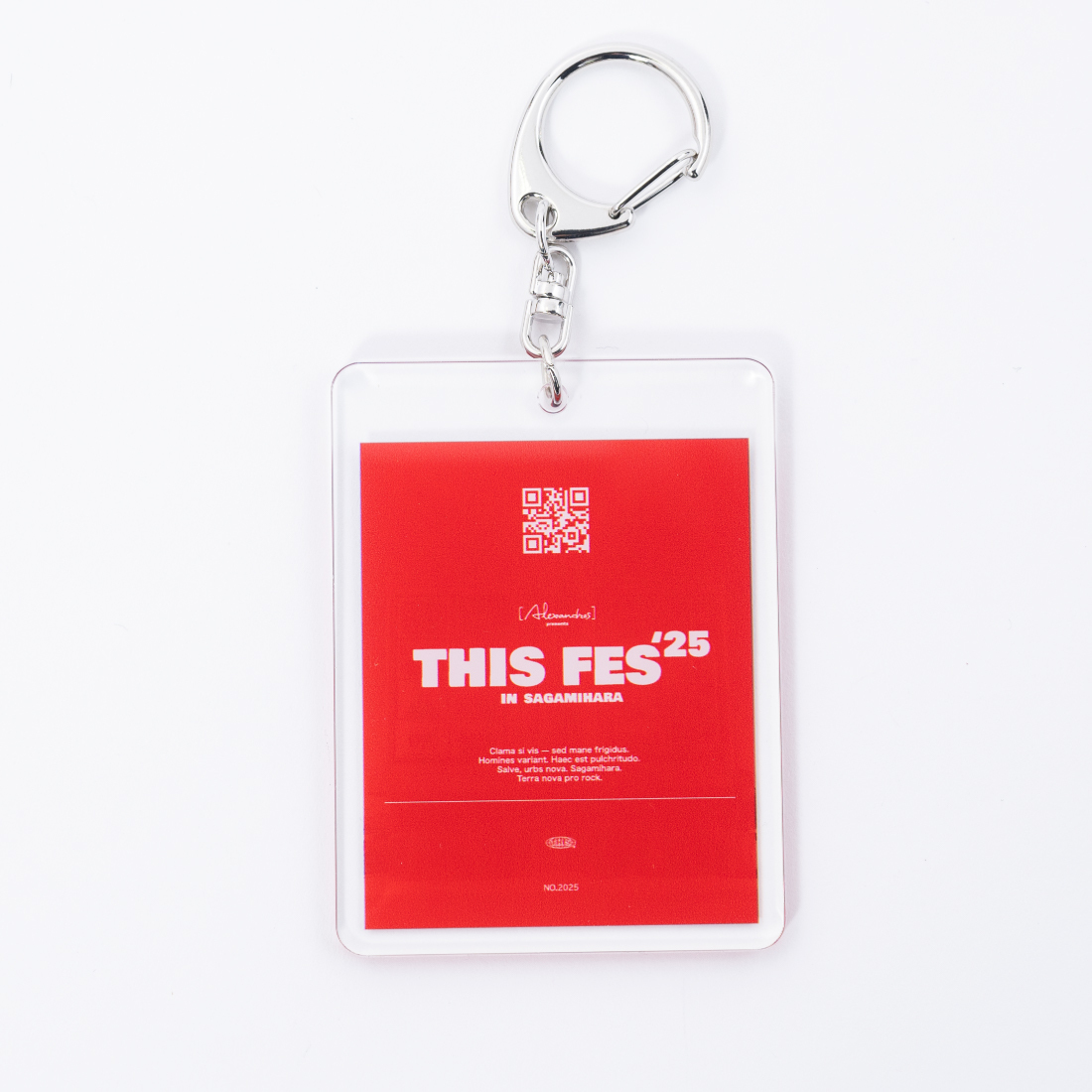 THIS FES '25 KEY VISUAL ACRYL KEYHOLDER