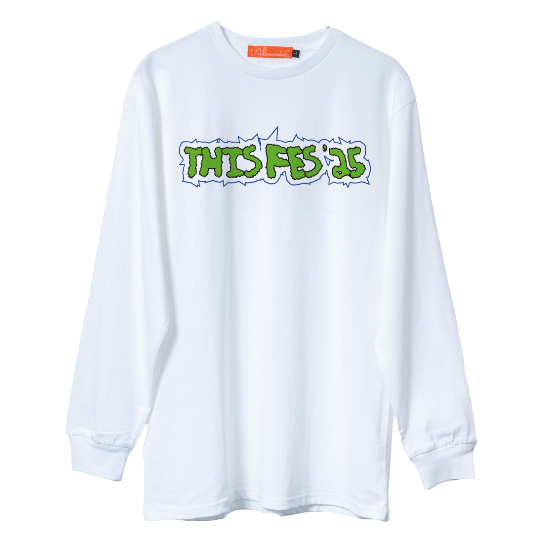 THIS FES '25 TIME TABLE LONG TEE (WHITE)