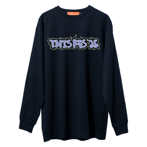 THIS FES '25 TIME TABLE LONG TEE (BLACK)